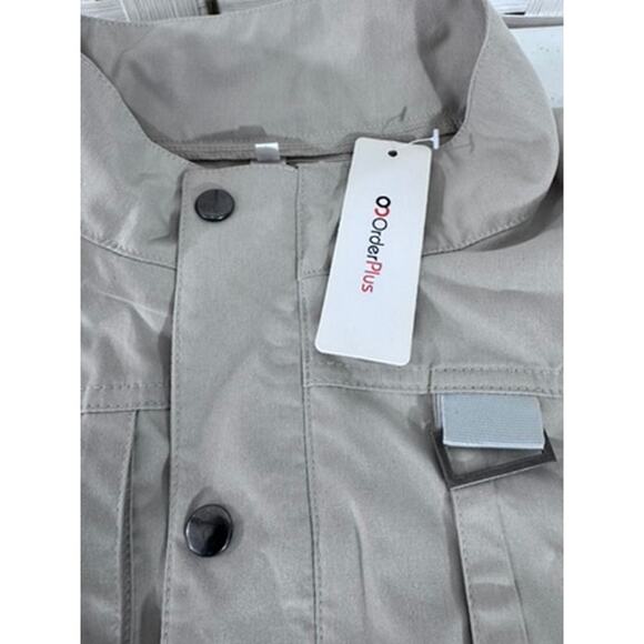 NWT!!"Order Plus" Jun & Long, Women's Cargo Jacket Size L ,Tactical Jacket, - Picture 5 of 16